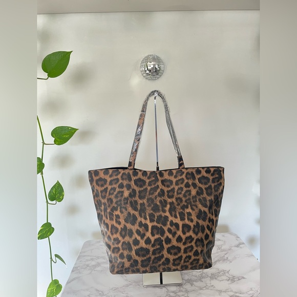 Chico's Handbags - Chico’s Leopard Print Tote